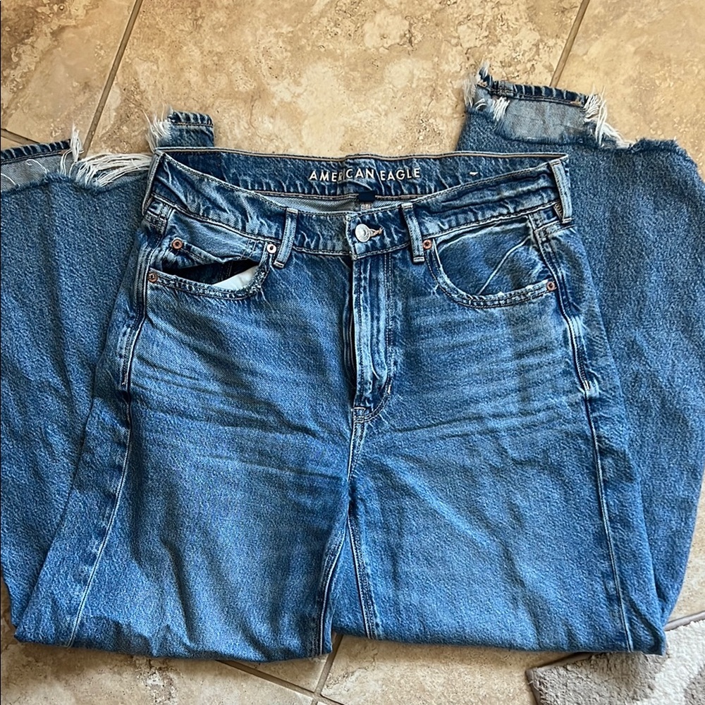 American Eagle Dreamy Drape jeans